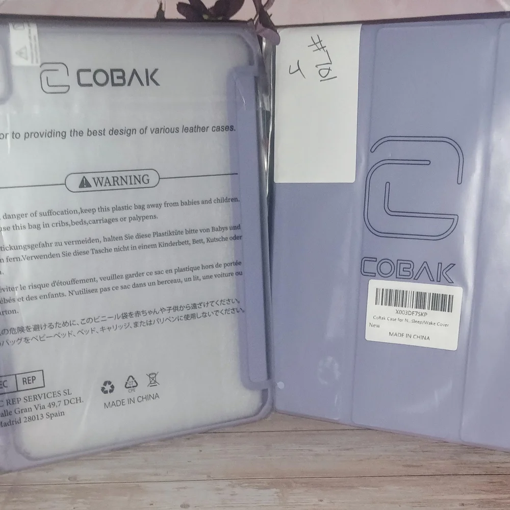 Lavender Remarkable 2 Or iPad 10th Generation Tablet Cover